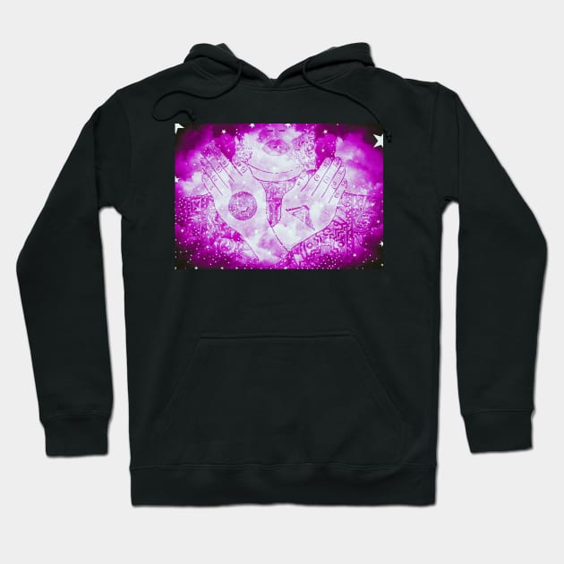 Mayan Galaxy Model No. 5 Hoodie by asanaworld